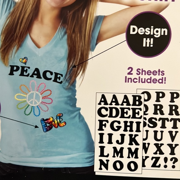 BRAND NEW Bundle of 8 Packs of Next Style Iron On Letters - Picture 9 of 9